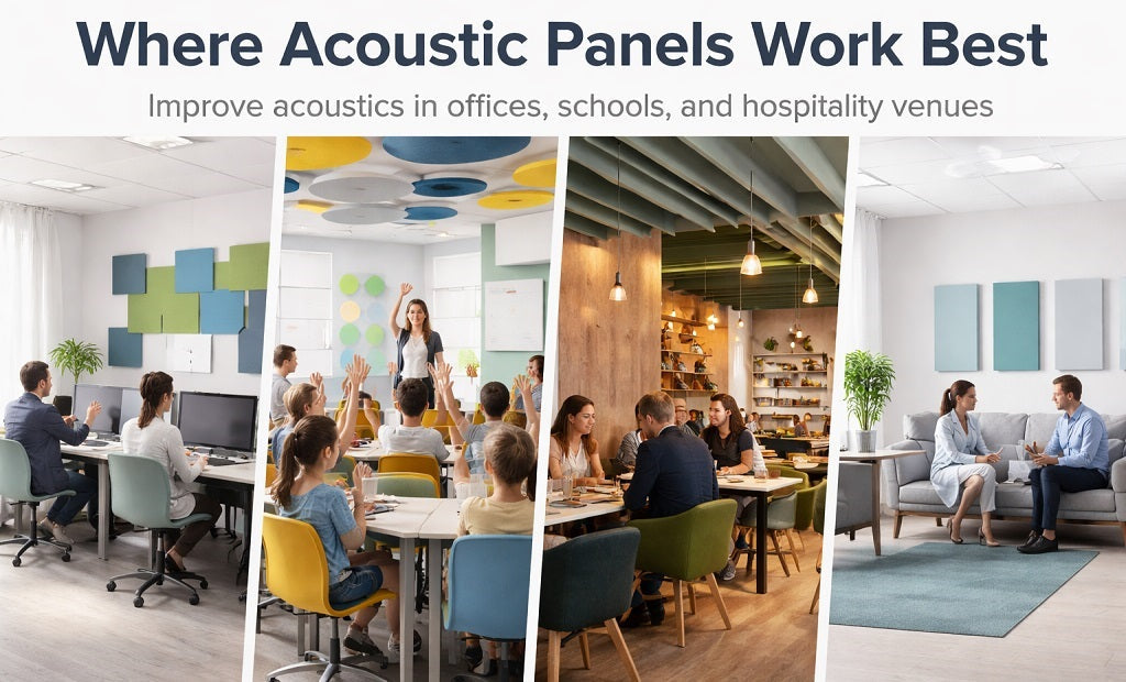 Where Acoustic Panels Work Best