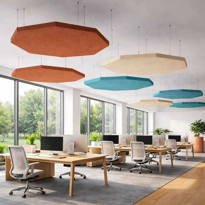 Ceiling Mounted Acoustic Rafts