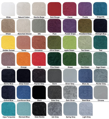 12mm Deep Acoustic Panel Colours