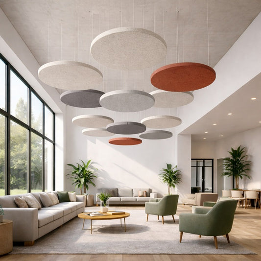 24mm Acoustic Circular Ceiling Rafts