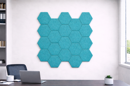 Hexagon Acoustic Wall Tiles
