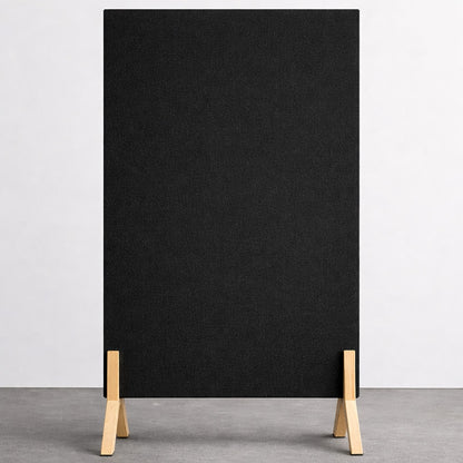 Black Freestanding Acoustic Panel