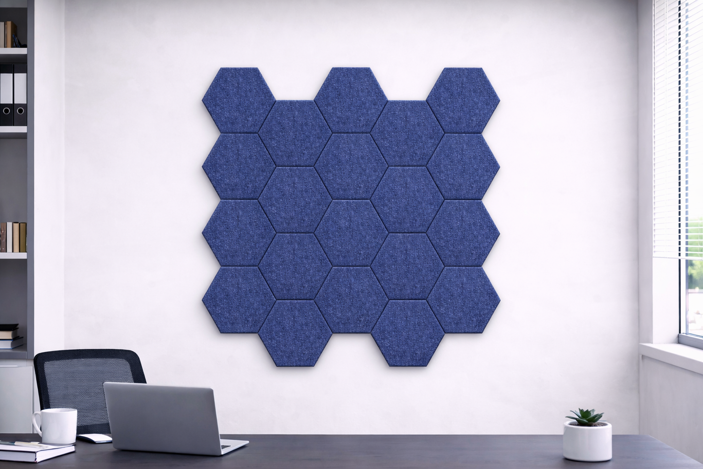 Hexagon Acoustic Wall Tiles