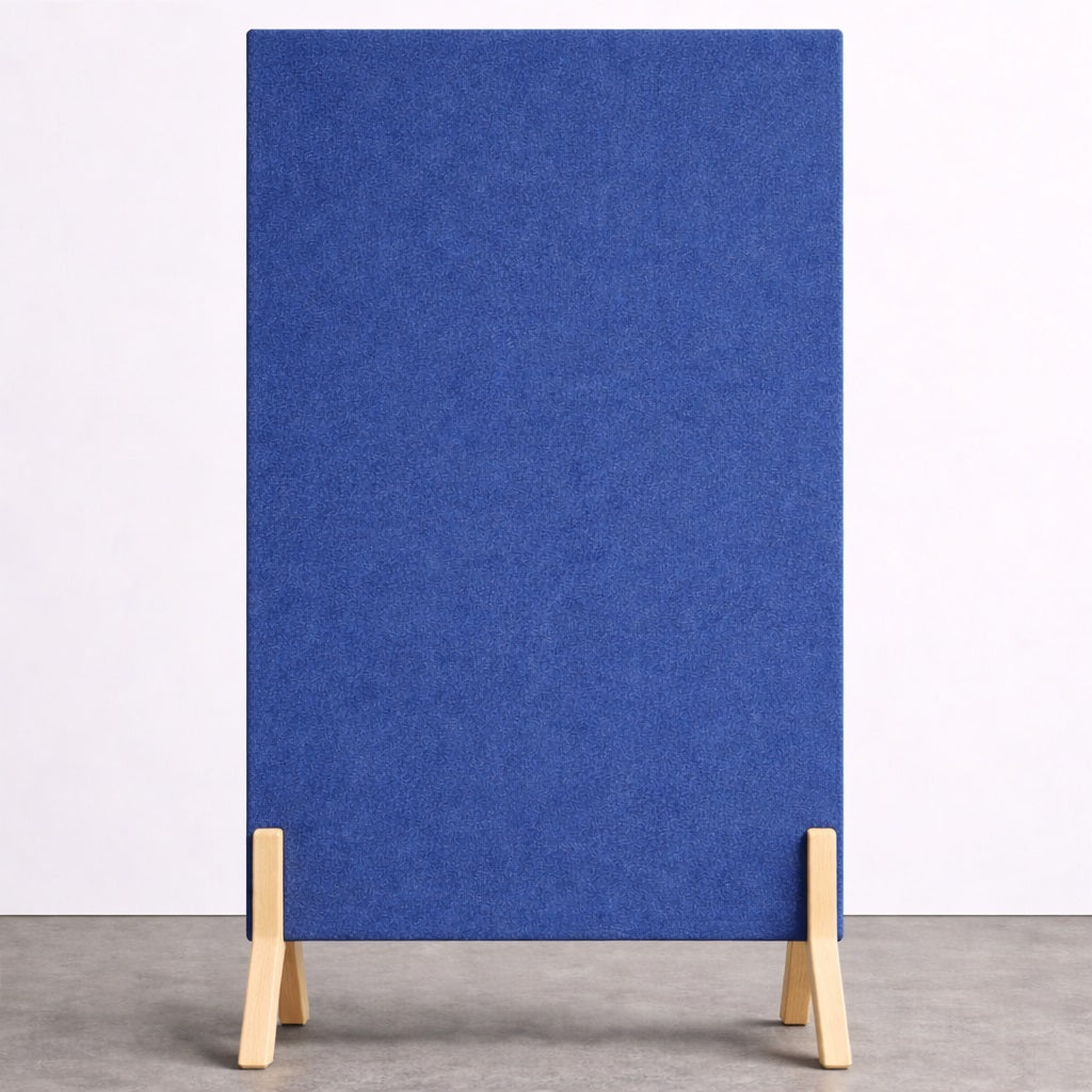 Cornflower Blue Freestanding Acoustic Panel