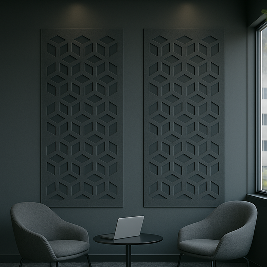 'Cube' Decorative Acoustic Wall Panel