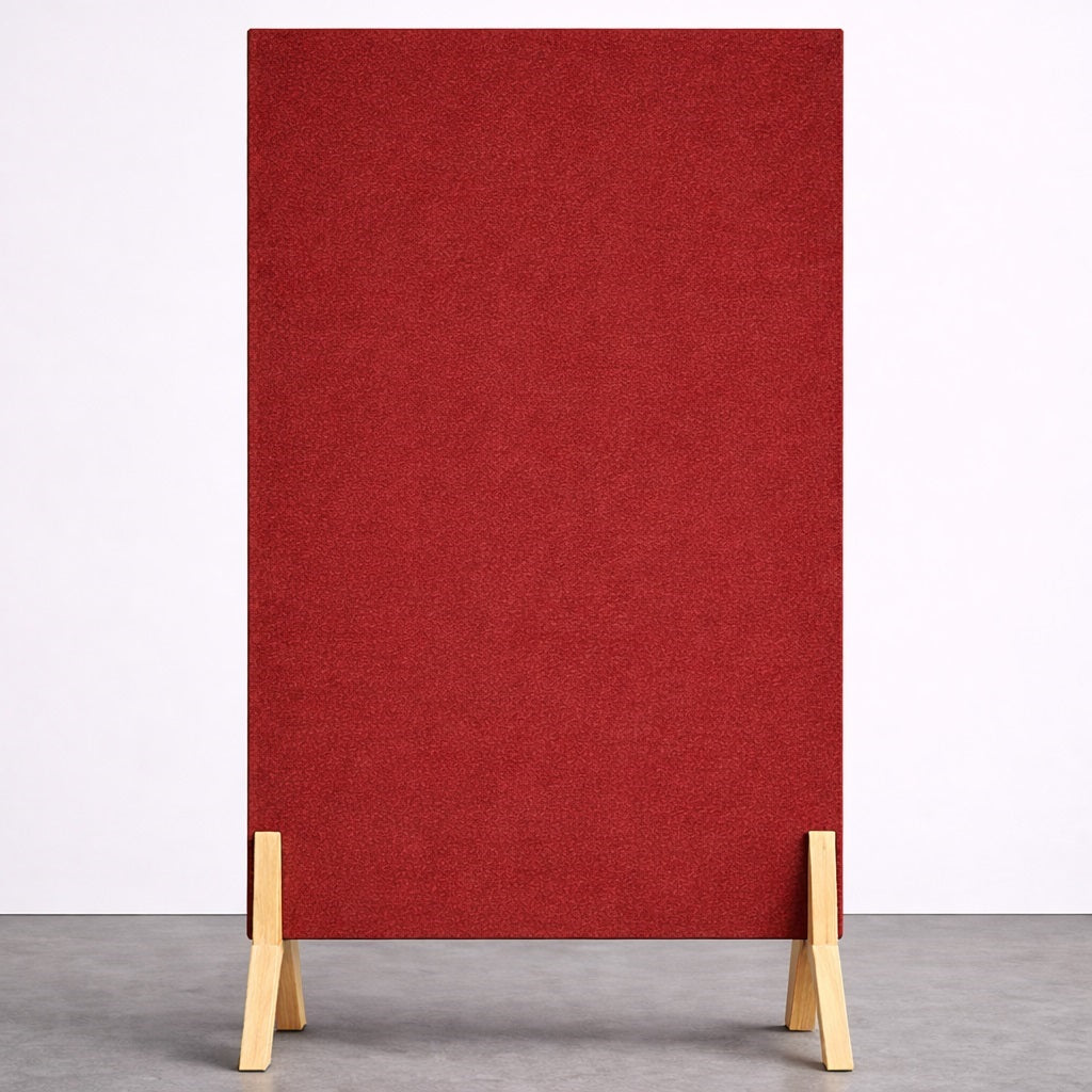 Dark Rouge Freestanding Acoustic Panel