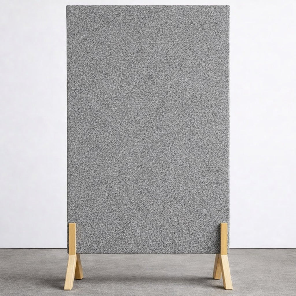 Dark Silver Freestanding Acoustic Panel