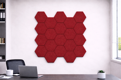 Hexagon Acoustic Wall Tiles