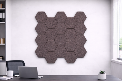 Hexagon Acoustic Wall Tiles