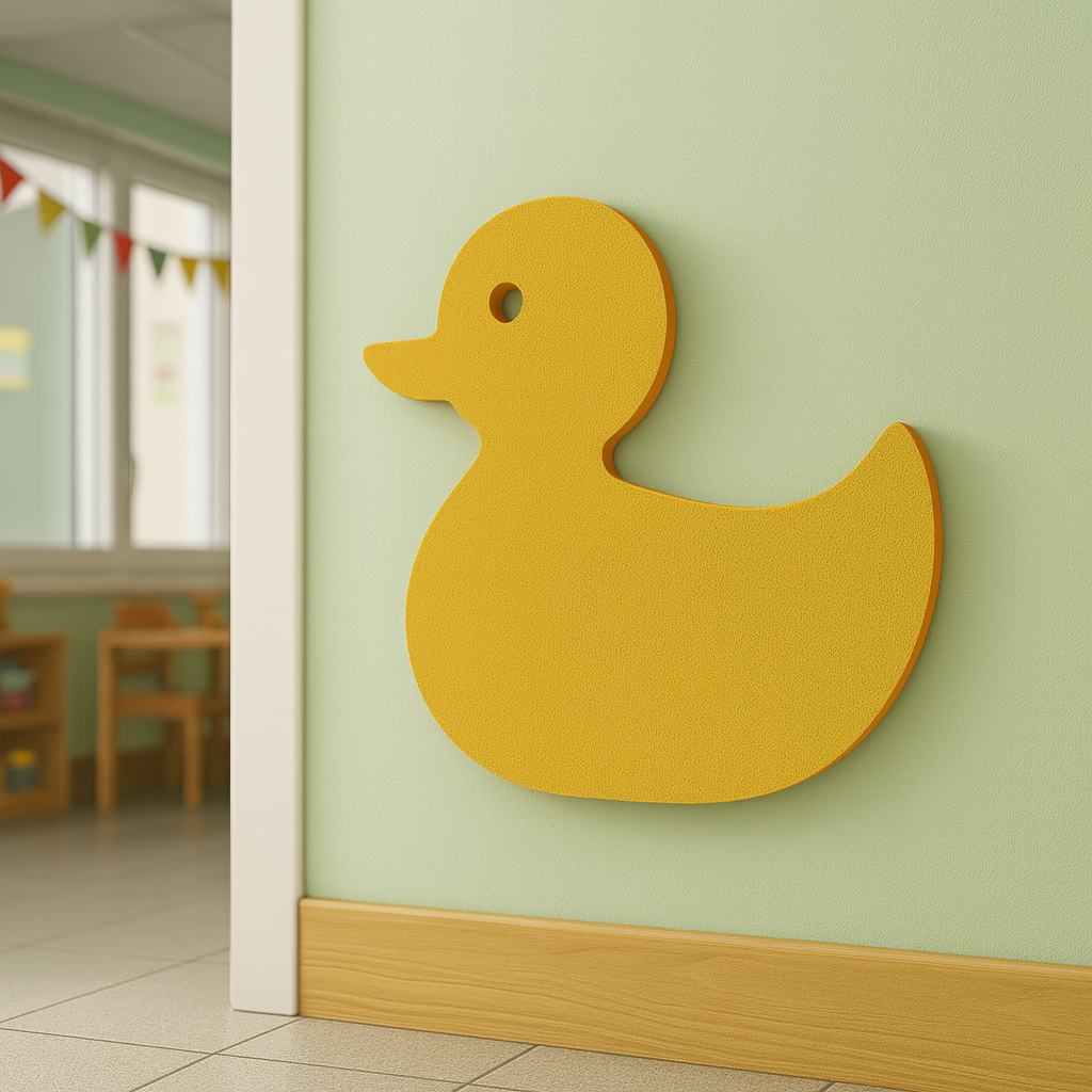 Duck Shaped Polycolour Board