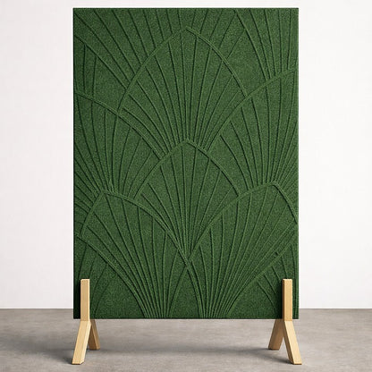 Freestanding Fan Grooved Acoustic Panel