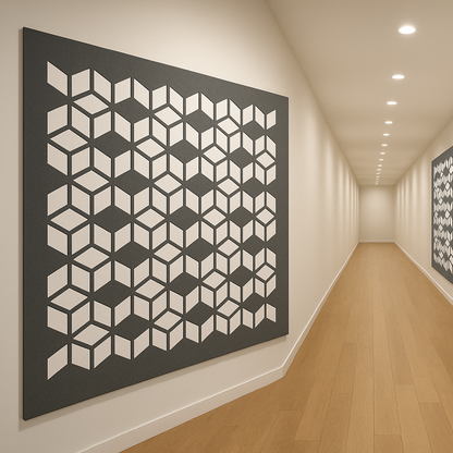 'Geometric' Decorative Acoustic Wall Panel