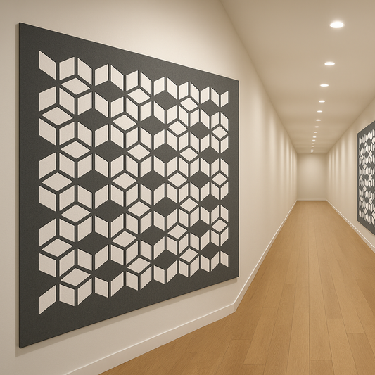 'Geometric' Decorative Acoustic Wall Panel
