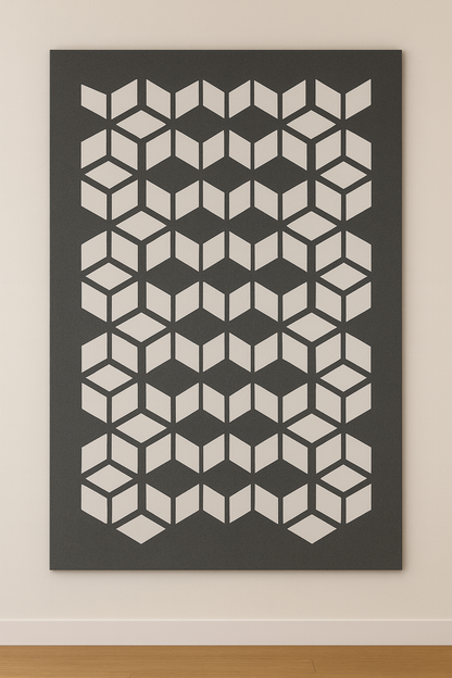 'Geometric' Decorative Acoustic Wall Panel