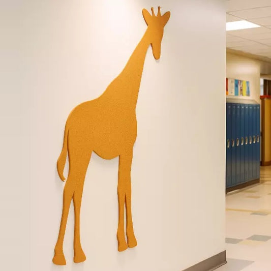 Giraffe Shaped Acoustic Board