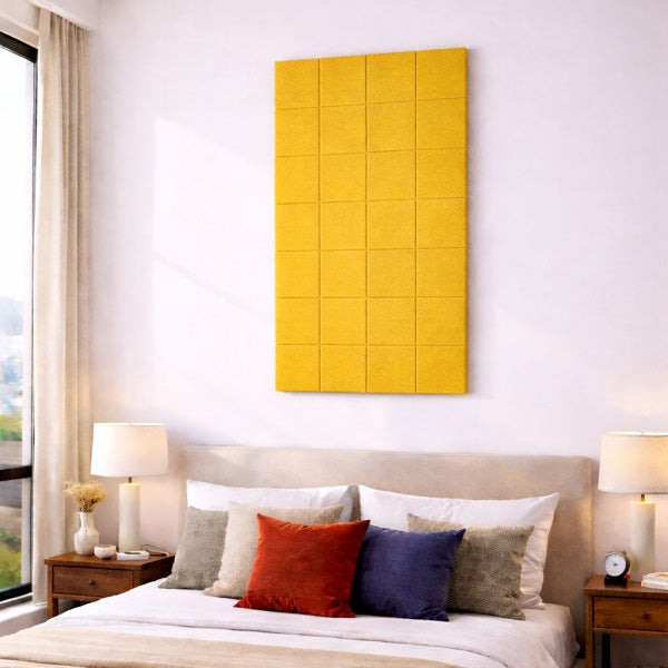 Grid Grooved Acoustic Wall Panel