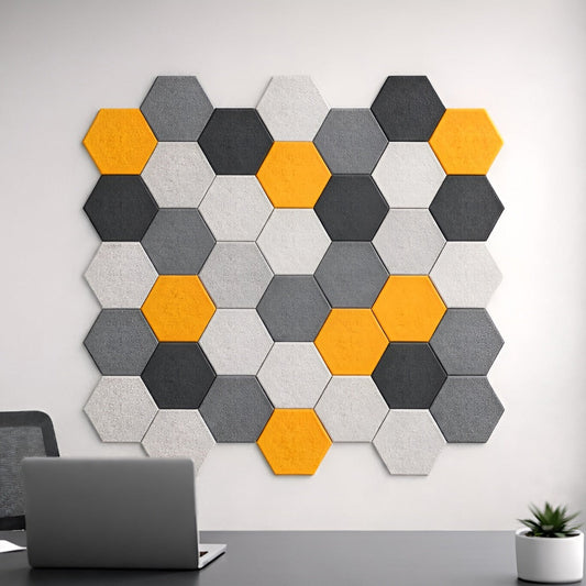 Haxagon Acoustic Wall Tiles
