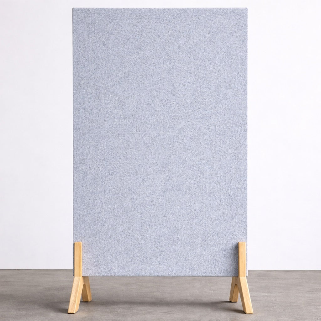 Light Grey Freestanding Acoustic Panel