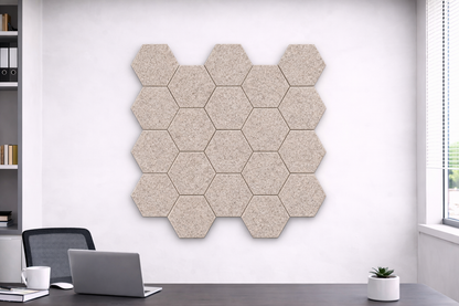 Hexagon Acoustic Wall Tiles