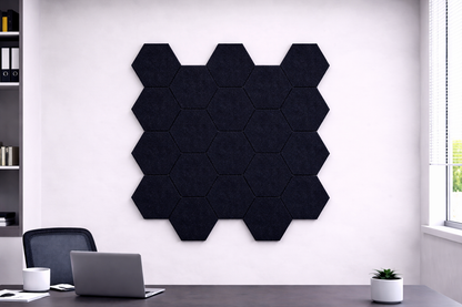 Hexagon Acoustic Wall Tiles