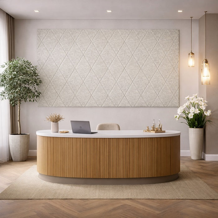 Natural Cotton Diamond Wall Tile