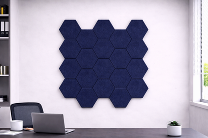 Hexagon Acoustic Wall Tiles