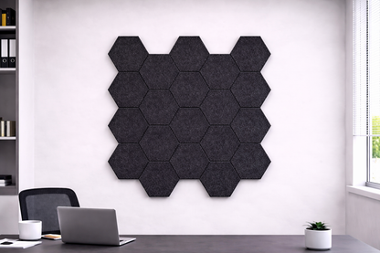 Hexagon Acoustic Wall Tiles