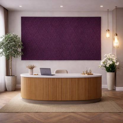 Plum Diamond Wall Tile
