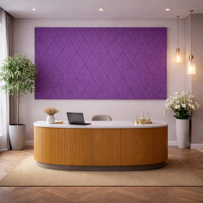Purple Diamond Wall Tile