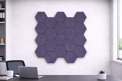 Hexagon Acoustic Wall Tiles
