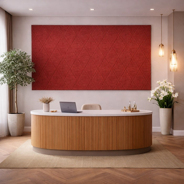 Red Diamond Wall Tile