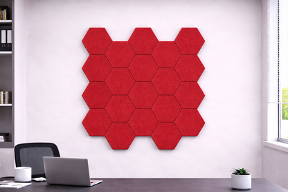 Hexagon Acoustic Wall Tiles