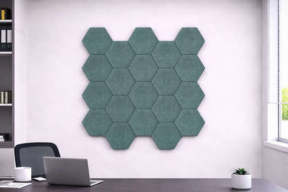 Hexagon Acoustic Wall Tiles