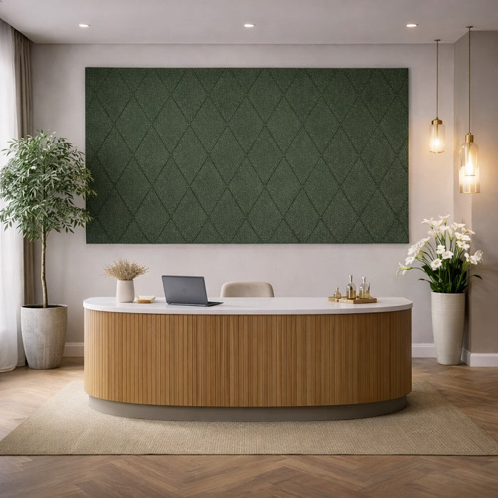 Sea Green Diamond Wall Tile