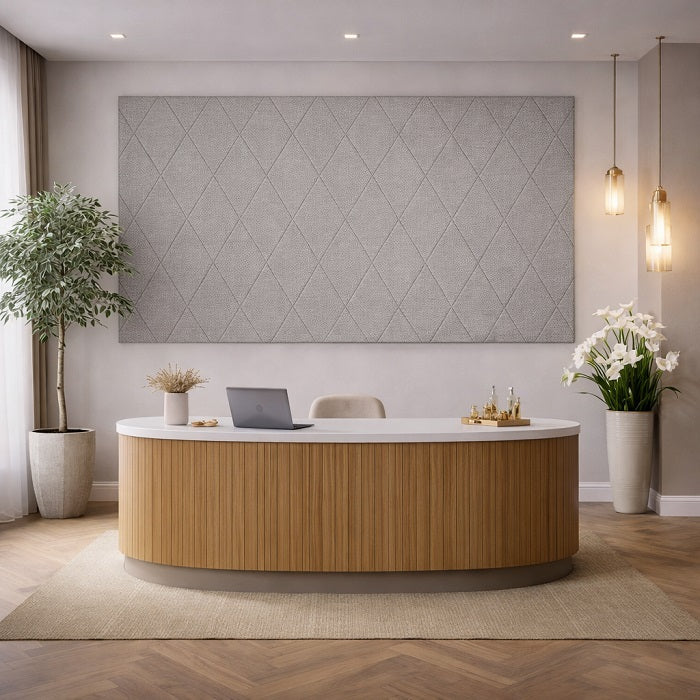Silver Grey Diamond Wall Tile