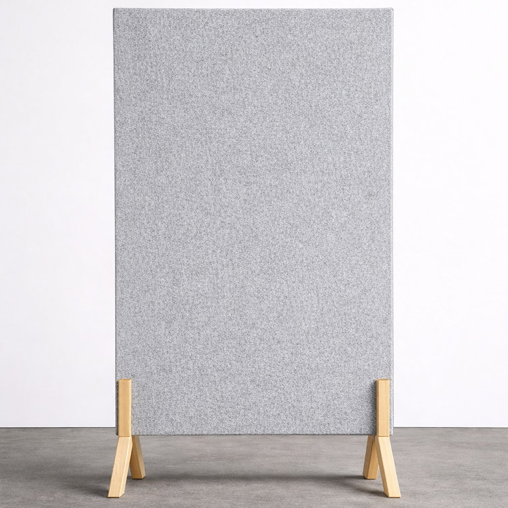 Silver Grey Freestanding Acoustic Panel