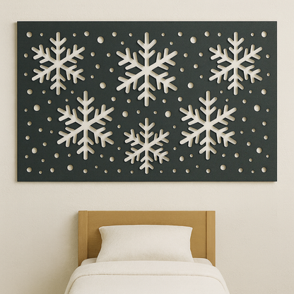 'Snowfall' Deocrative Acoustic Wall Panel