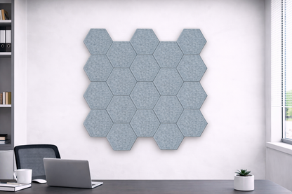 Hexagon Acoustic Wall Tiles