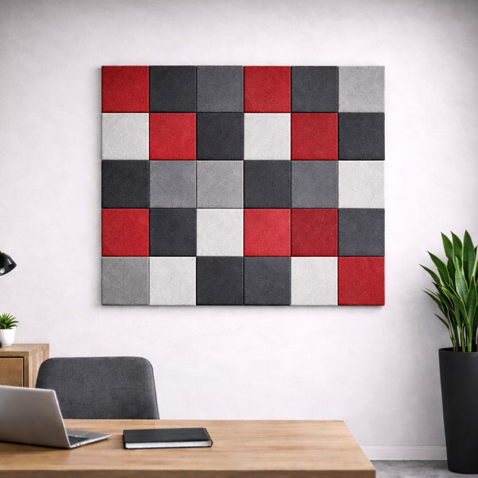 Square Acoustic Wall Tiles