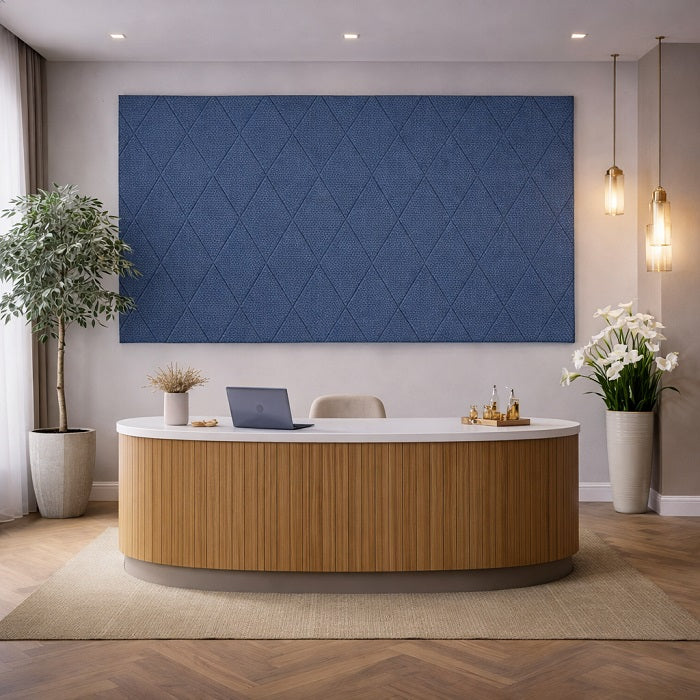 Steel Blue Diamond Wall Tile