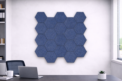 Hexagon Acoustic Wall Tiles