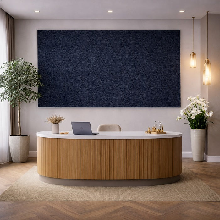 Stormy Blue Diamond Wall Tile