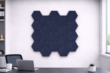 Hexagon Acoustic Wall Tiles