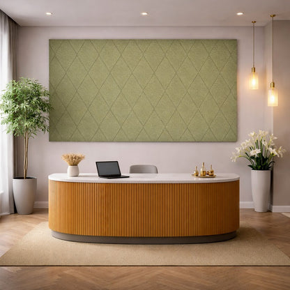 Tea Green Diamond Wall Tile