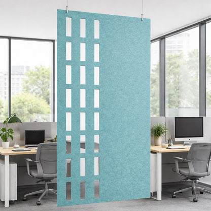 Track Acoustic Hanging Divider