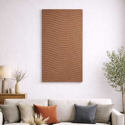 Wave Grooved Acoustic Wall Panel