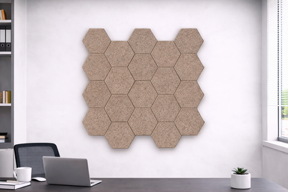 Hexagon Acoustic Wall Tiles