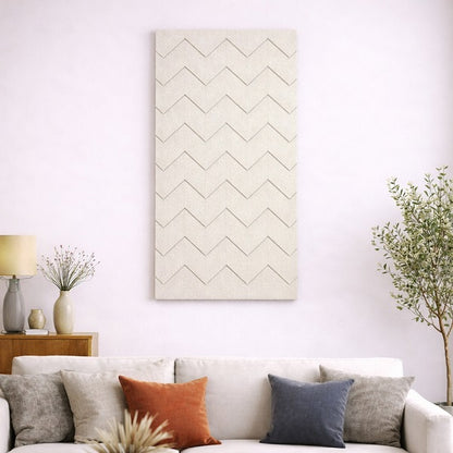 Zig Zag Grooved Acoustic Wall Panel