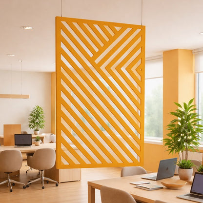 Zonal Acoustic Hanging Divider